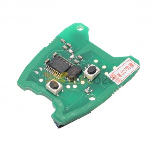 433MHz Remote Key PCB Circuit Board For Peugeot 307 /73373067C