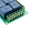 433mhz DC 12V Learning Type 4CH Channel Wireless Remote Control Switch Four Way Relay Control Module