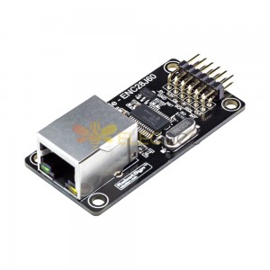 5 件 ENC28J60 以太网 LAN 网络模块电源输入 3.3V/5V 用于 STM 用于 Arduino - 适用于 Arduino 板的官方产品