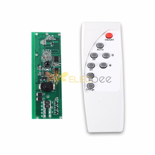 5pcs Wireless Microwave Radar Sensor Module DC 3.7V 20W 30s Delay Switch Solar Controller Light Control