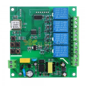 AC0-250V Ewelink WiFi Modulo relè intelligente remoto Motore avanti e indietro Controller Supporto telecomando del telefono