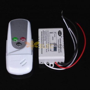 AC110V Wireless 1 Channel ON/OFF Light Lamp Remote Control Switch