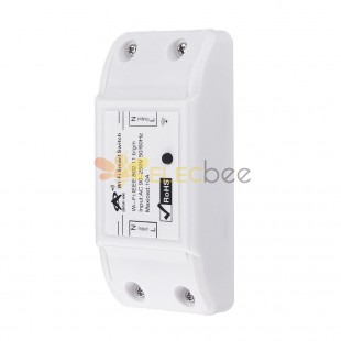 AC90-250V 10A WiFi Remote Control Switch Compatible with Andorid/ios Operating System Support Alexa Google Home IFTTT