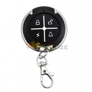 Black Round Self-copying Remote Control Transmitter For Electric Door Garage Gate Wireless Remote Switch