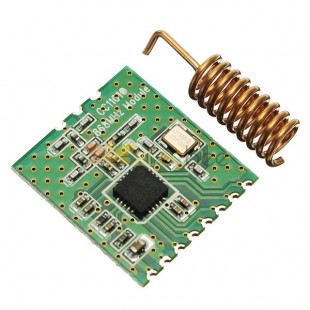 CC1101-868MHz 2-3.6V RF Módulo transceptor inalámbrico UHF de baja potencia 1.2K a 500kps 64 Bytes Interfaz SPI Wake-On-Radio
