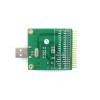 CY7C68013A Placa de desenvolvimento do módulo de comunicação USB Microcontrolador 8051 embutido USB