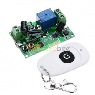 DC 12V 433MHz WiFi Door Wireless Remote Switch For Alexa Google Home iOS Android APP Remote Control