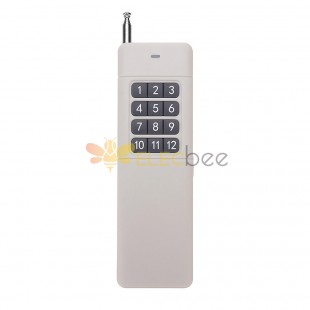 DC9V 12 Key Button Wireless Remote Control 3000M Ultra Long Range Transmitter