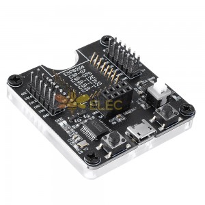 Placa de teste esp8266 placa de desenvolvimento placa de desenvolvimento módulo wi-fi para esp-01 esp-01s esp-12e esp-12f esp-12s esp-18t