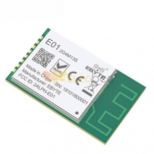 E01-2G4M13S nRF24L01P Alta velocidad de datos 2,4 GHz Transmisor de bajo costo Receptor SPI Transceptor inalámbrico SMD Módulo RF
