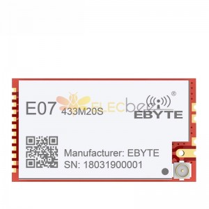 E07-433M20S CC1101 10dBm Sello Agujero IPEX Antena Transmisor y receptor SMD Transceptor 433MHz Módulo RF