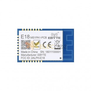 E18-MS1PA1-PCB CC2530 RF Module 2.4GHz 20dBm PA CC2592 SMD PCB Antenna Mesh Network Transmitter and Receiver for ZigBee