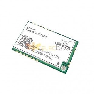 E22-230T30S SX1262 230MHz 30dBm SMD IPEX Timbro Foro Ricetrasmettitore Wireless Modulo RF