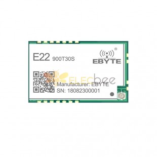 E22-900T30S SX1262 远距离868MHz 915MHz 30dBm SMD IPEX 1W无线收发器物联网模块