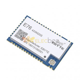 E76-433M20S EFR32 433MHz 20dBm SOC Transceiver IOT SMD Wireless Receiver RF Module