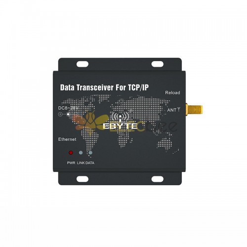 E90-DTU(400SL22-ETH) SX1262 SX1268 22dbm Ethernet Wireless Digital Radio Transceiver Long Distance Transparent Transmission