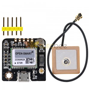Módulo Serial GPS APM2.5 Controle de Voo GT-U7 com Antena Cerâmica para Sistema de Posicionamento Portátil DIY