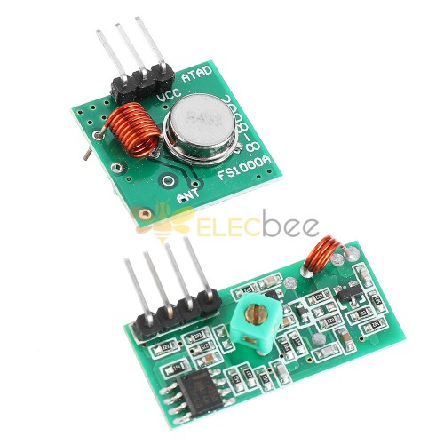 433Mhz RF Decoder Transmitter With Receiver Module Kit For MCU Wireless for  Arduino