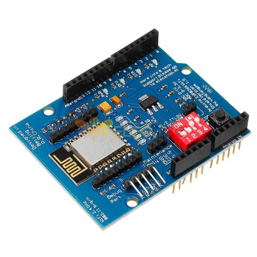 UNO R3 ESP8266 carte série carte d\'extension WiFi ESP12E carte de développement étendue GPIO pour Ardruino Uno Mega