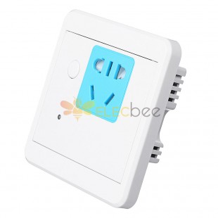 LCWSS(B)-1 Smart WiFi Tomada de Parede Inteligente Telefone Móvel APP Controle Remoto Interruptor de Temporizador de Casa Inteligente