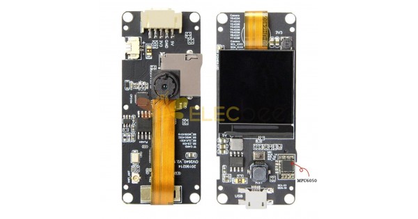 LILYGO® TTGO T-Camera Plus Line MPU6050 Extension Normal Version ESP32 ...