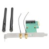 بطاقة تحويل Mini WiFi 802.11n PCI-E إلى محول لاسلكي PCI-E