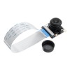 OV5647 Fisheye caméra de Vision nocturne grand angle 500W Pixel 1080P Support de Module pour Raspberry PI 4B/3B +