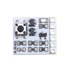 SL91A01 DC 2-18V 2A Self-locking Electronic Switch Bistable Board Button Trigger LED Relay Key Solenoid Valve