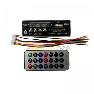 USBBluetoothハンズフリーMP3プレーヤー統合MP3デコーダーボードモジュールラジオFMリモートコントロールUSBFMAux Audio for Car