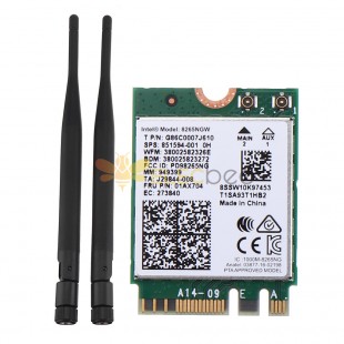 Wireless Network Card Intel 8265AC 8265NGW 2.4G/5G WIFI bluetooth 4.2 Module For Jetson Nano