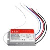 YM-082 Interruptor de controle remoto sem fio digital de 2 canais para lâmpadas de luz LED para casa inteligente