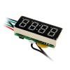 0.36 İnç 3\'ü 1 arada Zaman + Sıcaklık + Voltaj Ölçer NTC DC7-30V Voltmetre ile Ekran Elektronik Saat Saat Dijital Tüp