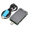 100MHZ T50N 듀얼 USB 전압 전류 컬러 디스플레이 테스터 전력 용량 측정기 QC2.0 QC3.0 PD FCP 테스트 도구
