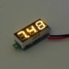 10 قطعة أصفر LED 0.28 بوصة 2.6 فولت -30 فولت رقمي صغير مقياس الفولتية تستر الفولتميتر