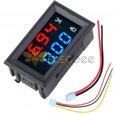 ZHITING Voltmètre Multifonction 10-100V LCD De Capacité De