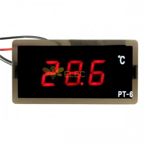 12V -40~110°C Otomatik LED Dijital Termometre Metre Probu
