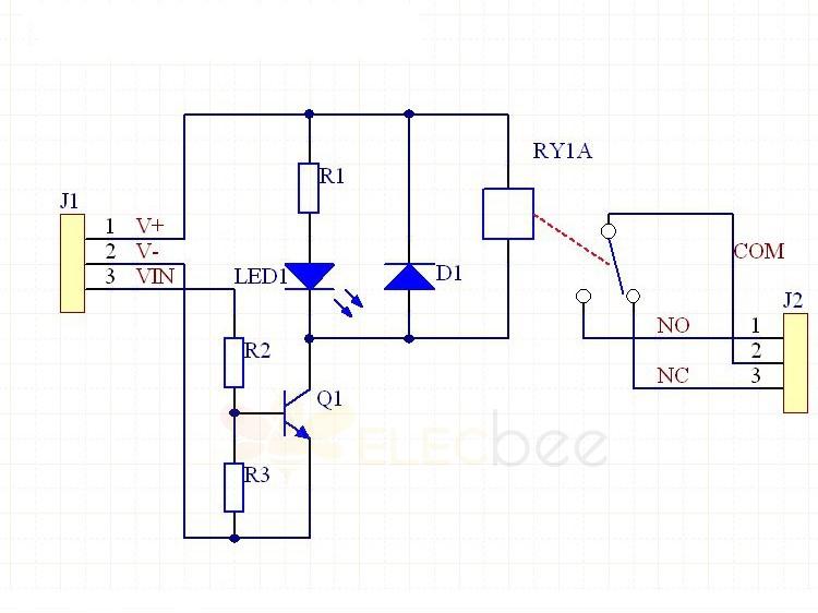 3pcs TK10-1P 1通道继电器模块高电平10A MCU扩展继电器24V