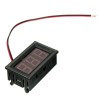 3-30V DC 0.56 İnç Voltaj Ölçer Kartı LED Amp Dijital Voltmetre Ölçer