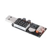 3pcs 5V USB 냉각 팬 주지사 LED 디밍 모듈 쉘이없는 저전력 타이머 보드