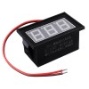 3 adet Kırmızı DC2.5-30V LCD Ekran Dijital Voltaj Ölçer Su Geçirmez Toz Geçirmez 0.56 İnç LED Dijital Tüp