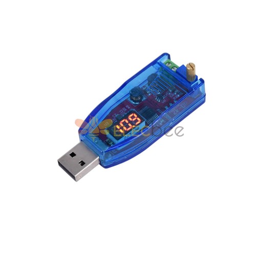 3 шт., красный свет, от 5 до 12 В, 24 В, дисплей напряжения, USB Boost Module, 1–24 В, регулируемый, 3 Вт, настольный источник питания