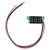 5Pcs DC 0-2000V 0.36 Inch Mini Digital Volt Meter Voltage Tester 3 Wire Digital Volt Indicator Car Voltmeter