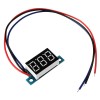 5Pcs DC 0-2000V 0.36 Inch Mini Digital Volt Meter Voltage Tester 3 Wire Digital Volt Indicator Car Voltmeter