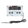 5 uds 12V XH-W1400 termostato Digital chasis integrado tres pantalla controlador de temperatura tablero de Control