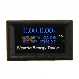 DC120V 20A LCD Stromzähler Digital Voltmeter Amperemeter Spannung Amperimetro Wattmeter Volt Kapazität Tester Anzeige