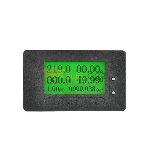 GC92 20A AC 80-320V شاشة رقمية مراقب الطاقة الكهربائية الجهد الحالي KWh وات مقياس التيار الكهربائي