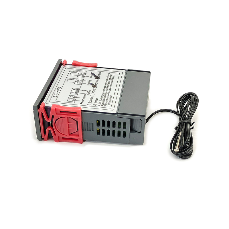 STC-1000 Incubateur de thermostat de contrôleur de température numérique à 2 sorties de relais LED avec capteur de chauffage
