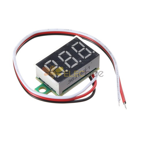 Tzt 0,28 / 0,36 / 0,56 Zoll DC-LED-Digitalvoltmeter 0-100 V Spannungsmesser  Auto Auto Mobile Power Spannungsprüfer Detektor 12 V