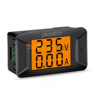 PZEM-026 Измеритель напряжения и тока переменного тока, двойной цифровой дисплей, 40 ~ 400 В/100 А, высокоточный цифровой измеритель, вольтметр, амперметр