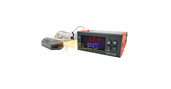 SHT2000 AC 110V 220V DC 12V 72V Digital Temperature Humidity Controlle –  Aideepen